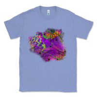 Colony Blue halloween spider web for patches Classic Tee - BundleAndBundleShop