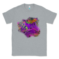 Heather Grey halloween spider web for patches Classic Tee - BundleAndBundleShop