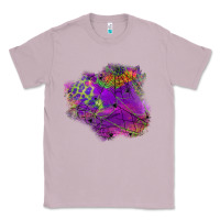 Lilac halloween spider web for patches Classic Tee - BundleAndBundleShop