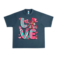 Midnight Navy love with gnome Urban Heavy Tee - LillyAllenDesigns