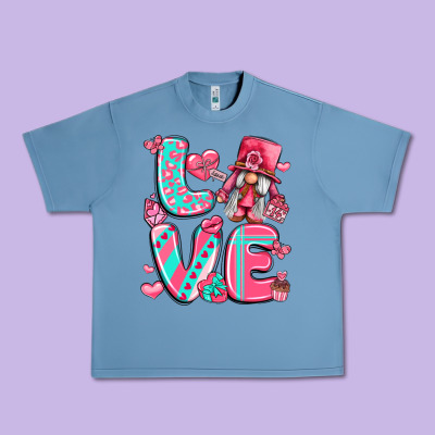 Love With Gnome Urban Heavy Tee Designed By Lillyallendesigns