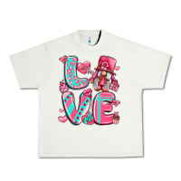 Pistachio love with gnome Urban Heavy Tee - LillyAllenDesigns