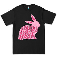 Black happy easter rabbit Premium Tee - MaliasSmallBusiness