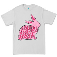 Dove Grey happy easter rabbit Premium Tee - MaliasSmallBusiness