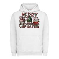 Pigment Lunar Rock Merry Christmas Urban Hoodie - CowhideDigitalArt
