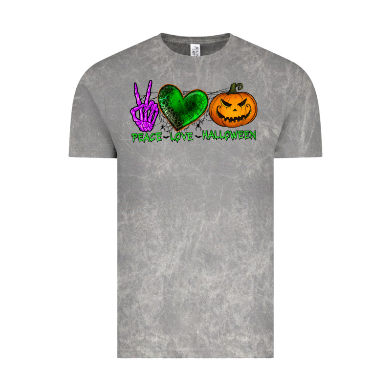 Peace Love Halloween Vintage Tee by BundleAndBundleShop | Teevron