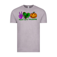 Vintage Zinc peace love halloween Vintage Tee - BundleAndBundleShop