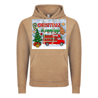 Vintage Coffee christmas is coming tumbler Vintage Hoodie - BundleAndBundleShop
