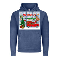 Vintage Denim christmas is coming tumbler Vintage Hoodie - BundleAndBundleShop