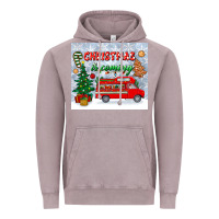 Vintage Zinc christmas is coming tumbler Vintage Hoodie - BundleAndBundleShop
