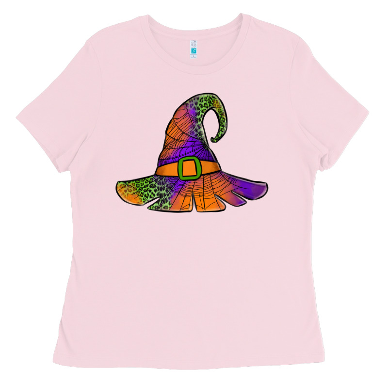 Spider Web Witch Hat Ladies Tee by Jasminsmagicworld | Teevron