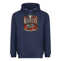 Navy Rodeo mom Mother's Day Heavyweight Hoodie - FaDigitalArtStudio