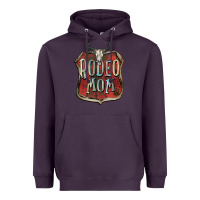 Plum Rodeo mom Mother's Day Heavyweight Hoodie - FaDigitalArtStudio