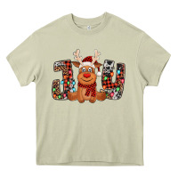 Mossy joy christmas reindeer Heavy Core Tee - Jasminsmagicworld