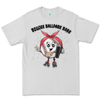 Dove Grey boujee ballpark babe Premium Tee - MaliasSmallBusiness