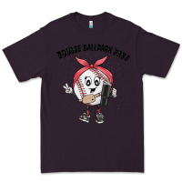 Plum boujee ballpark babe Premium Tee - MaliasSmallBusiness
