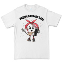 White boujee ballpark babe Premium Tee - MaliasSmallBusiness