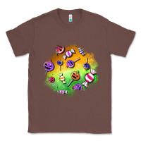 Chestnut halloween candy patches Classic Tee - BundleAndBundleShop