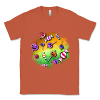 Copper halloween candy patches Classic Tee - BundleAndBundleShop