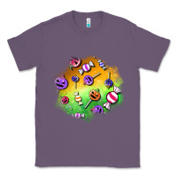 Lavender halloween candy patches Classic Tee - BundleAndBundleShop