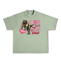 Oil Green you make my heart saur Urban Heavy Tee - LillyAllenDesigns
