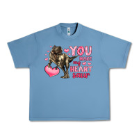 Pebble Blue you make my heart saur Urban Heavy Tee - LillyAllenDesigns