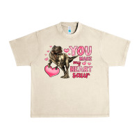 Sandshell you make my heart saur Urban Heavy Tee - LillyAllenDesigns