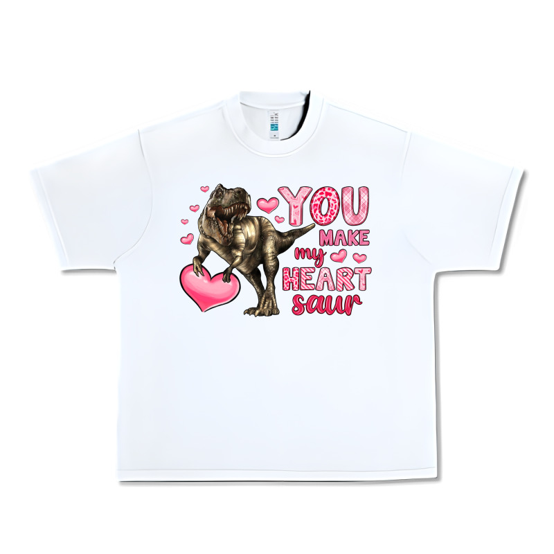 You Make My Heart Saur Urban Heavy Tee by LillyAllenDesigns | Teevron
