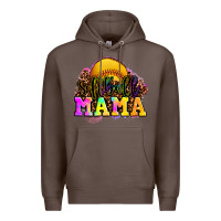 Coffee softball mama Premium Hoodie - OliviaCreatesArt