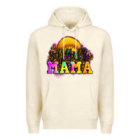 Sandshell softball mama Premium Hoodie - OliviaCreatesArt