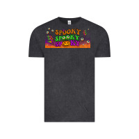 Vintage Black spooky  libbey glass Vintage Tee - BundleAndBundleShop
