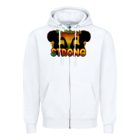 White My history is strong Zipper Hoodie - HowdyJamesFarm