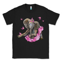 Black baby elephant with tutu Classic Tee - LillyAllenDesigns