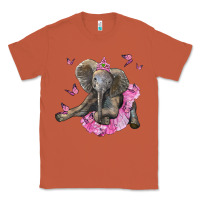 Copper baby elephant with tutu Classic Tee - LillyAllenDesigns
