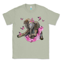 Matcha baby elephant with tutu Classic Tee - LillyAllenDesigns