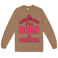 Toasted Coconut LEGENDS ARE BORN İN DECEMBER Long Sleeve Tee - Bettercallsaul