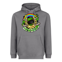 Storm St. Patrick's Day Hockey Heavyweight Hoodie - FaDigitalArtStudio