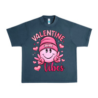 Midnight Navy valentine vibes Urban Heavy Tee - LillyAllenDesigns