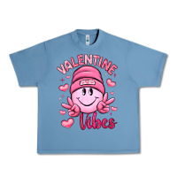 Pebble Blue valentine vibes Urban Heavy Tee - LillyAllenDesigns