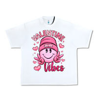 White valentine vibes Urban Heavy Tee - LillyAllenDesigns