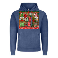 Vintage Denim be merry tumbler Vintage Hoodie - BundleAndBundleShop