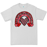 Dove Grey valentines heart rainbow Premium Tee - JahusDesignShop