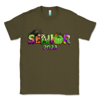 Army Green senior 2023 halloween Classic Tee - BundleAndBundleShop