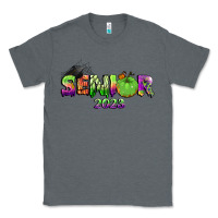 Charcoal Heather senior 2023 halloween Classic Tee - BundleAndBundleShop