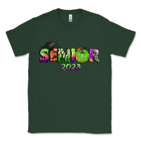 Sports Green senior 2023 halloween Classic Tee - BundleAndBundleShop