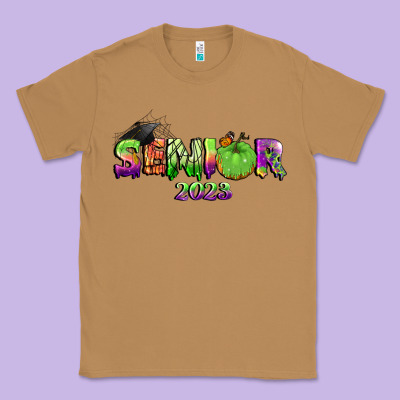 Senior 2023 Halloween Classic Tee Designed By Bundleandbundleshop