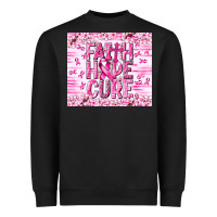 Faith Hope Cure Cancer Heavyweight Sweatshirt | Teevron