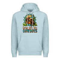 Blue Mist long live the cowboys Premium Hoodie - OliviaCreatesArt