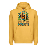 Mustard long live the cowboys Premium Hoodie - OliviaCreatesArt