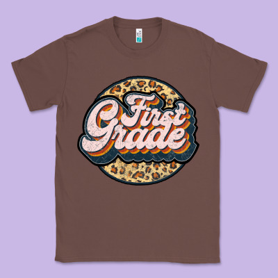 First Grade Classic Tee Designed By Jahusdesignshop